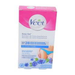 VEET Easy-Gel Bandes Cera...