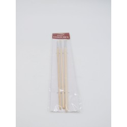 Kit 3 pinzells rodons
