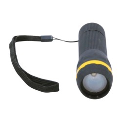 DH Llanterna Led 1W Zoom Negra