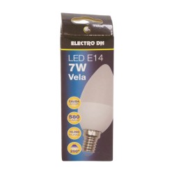 DH Bombeta Led 7W E14 Espelma.