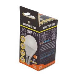DH Bombeta Led 5W E14 G45....