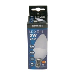 DH Bombeta Led Vela 5W E14 Dia