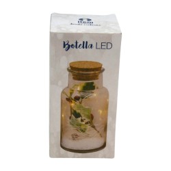 DECORACIÓ LED POT DE VIDRE