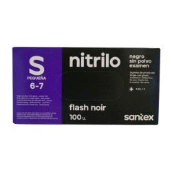 SANTEX Guants Nitril Negre...