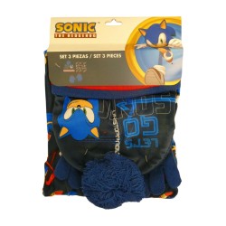SONIC Set Gorro + Bufanda +...