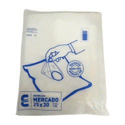 Borses Mercat 25 x 30 cm 500 u