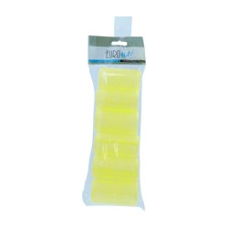 Rulos Velcro Color Amarillo...