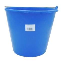 Cubo Redondo Goma Azul 8 L