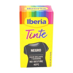 Iberia - Tinte Negro para ropa, 40°C : : Hogar y cocina